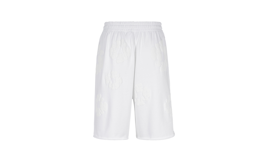 Mono Cotton Wreath Shorts "White" DT034