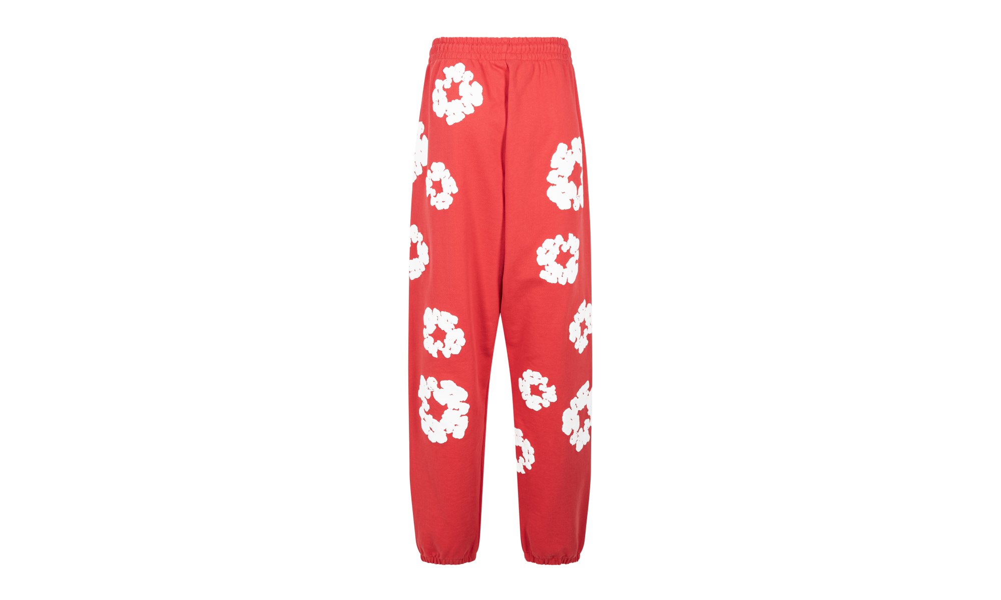 Cotton Wreath Sweatpants "Red" DT28
