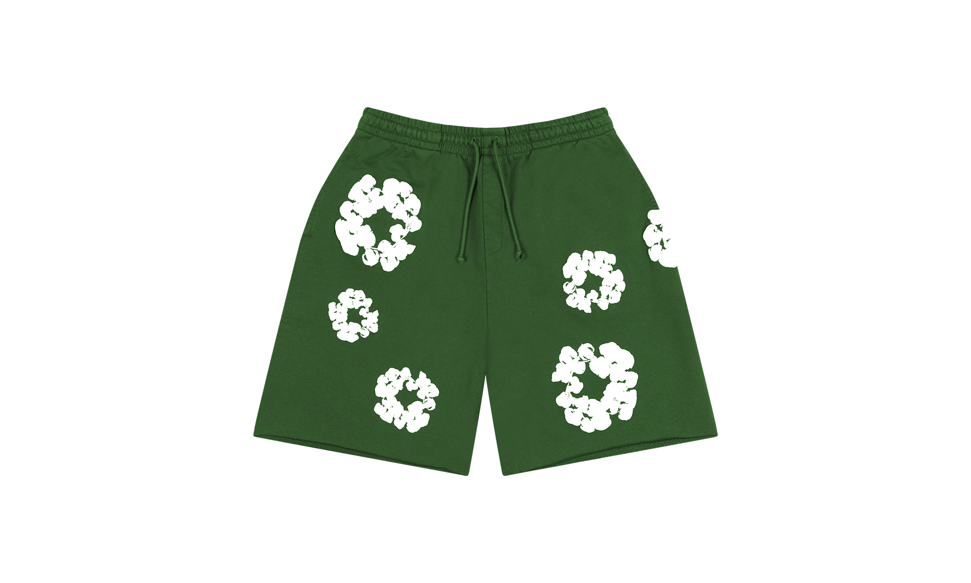 Cotton Wreath Sweatshorts Green "Green" DT166