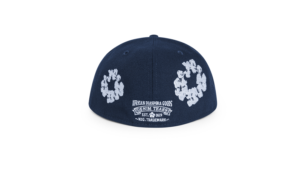 New Era Cotton Wreath 59/50 Cap "Navy" DT271