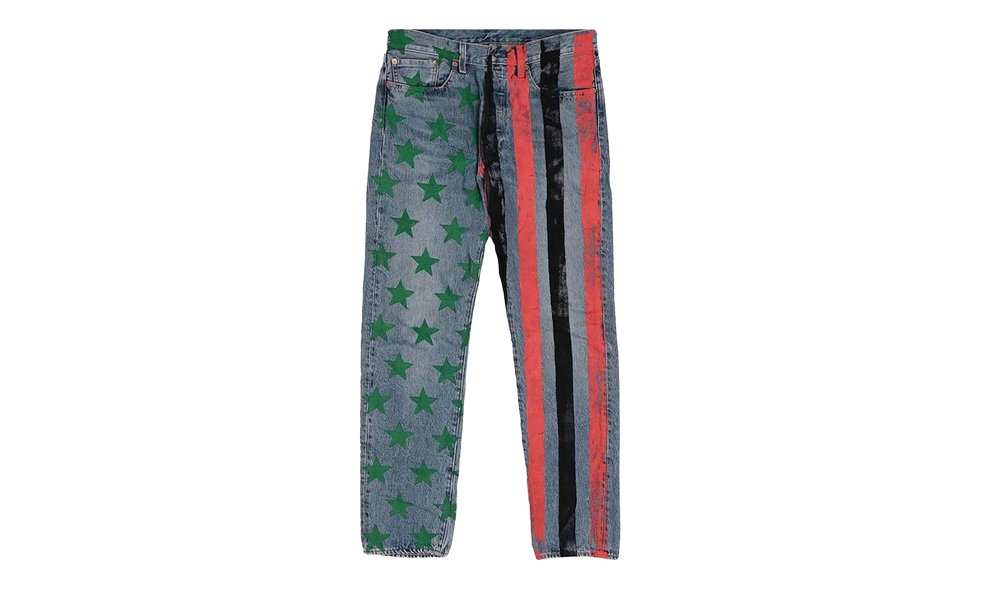 Cactus Plant Flea Market 4th of July Denim Jeans "Blue" DT378