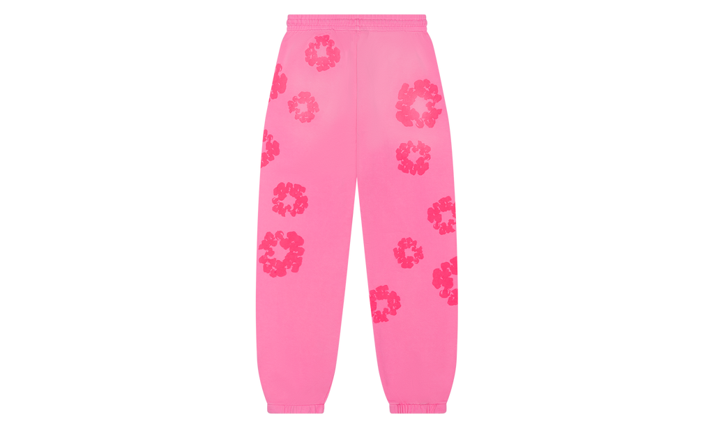 Mono Cotton Wreath Sweatpants "Pink" DT108