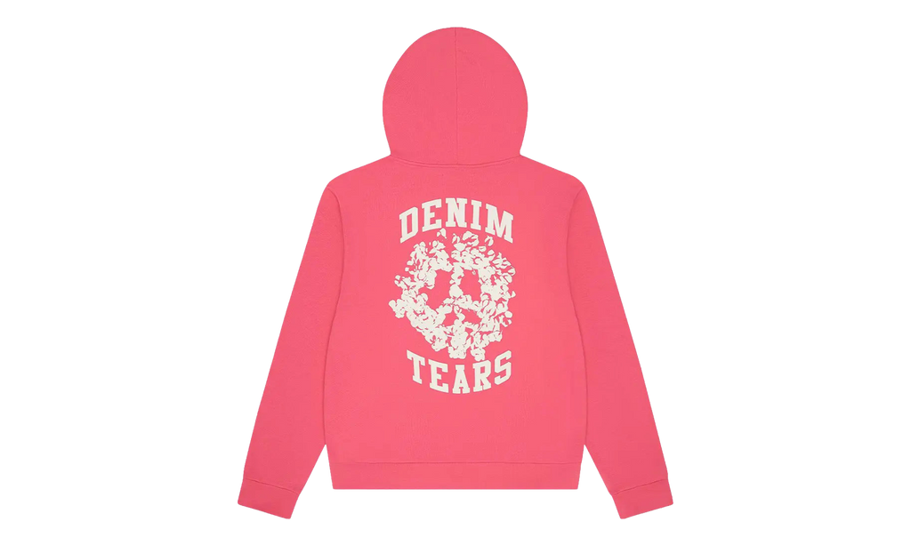 Denim University Zip Hoodie "Pink" DT426