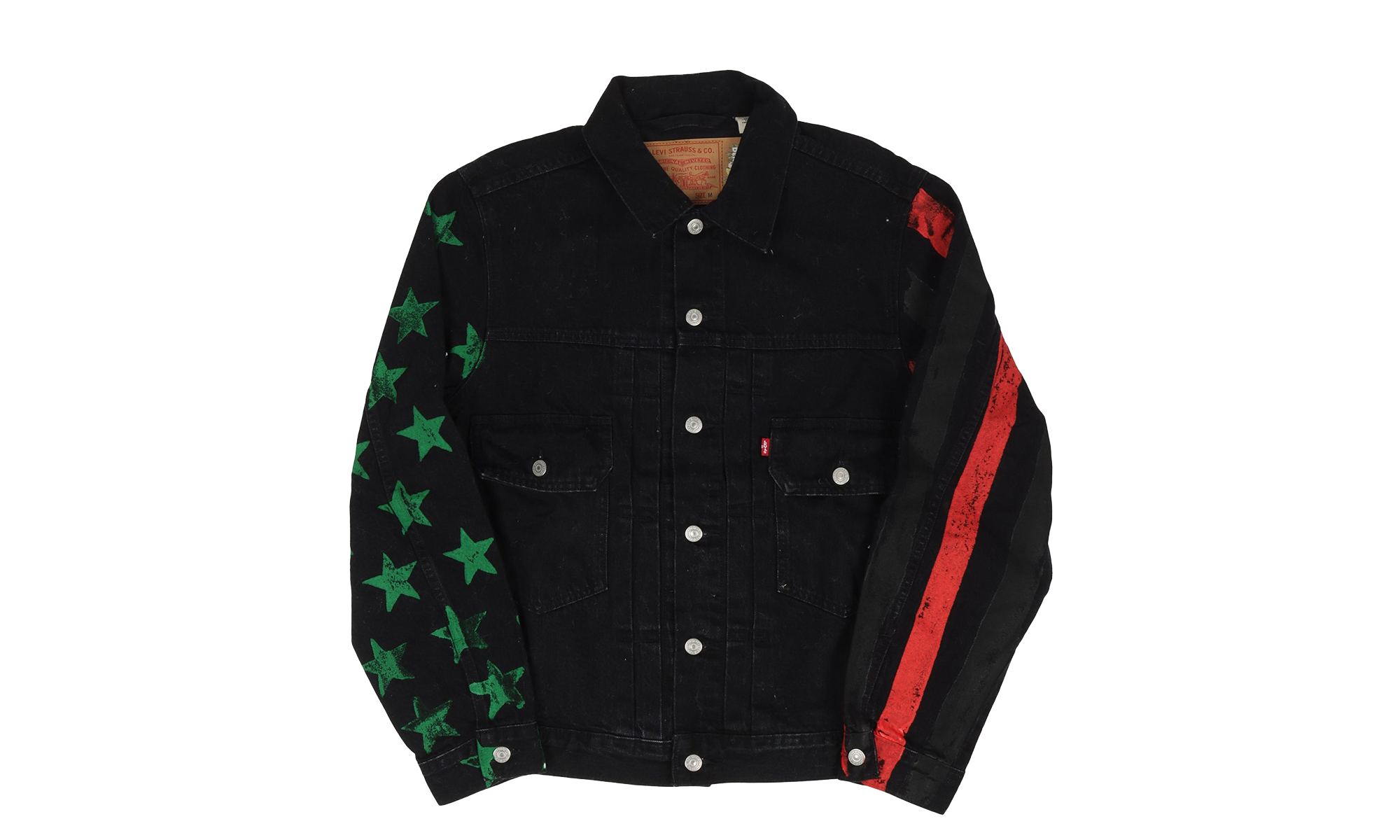 Cactus Tears Denim Plant Jacket "4th Of July" DT190