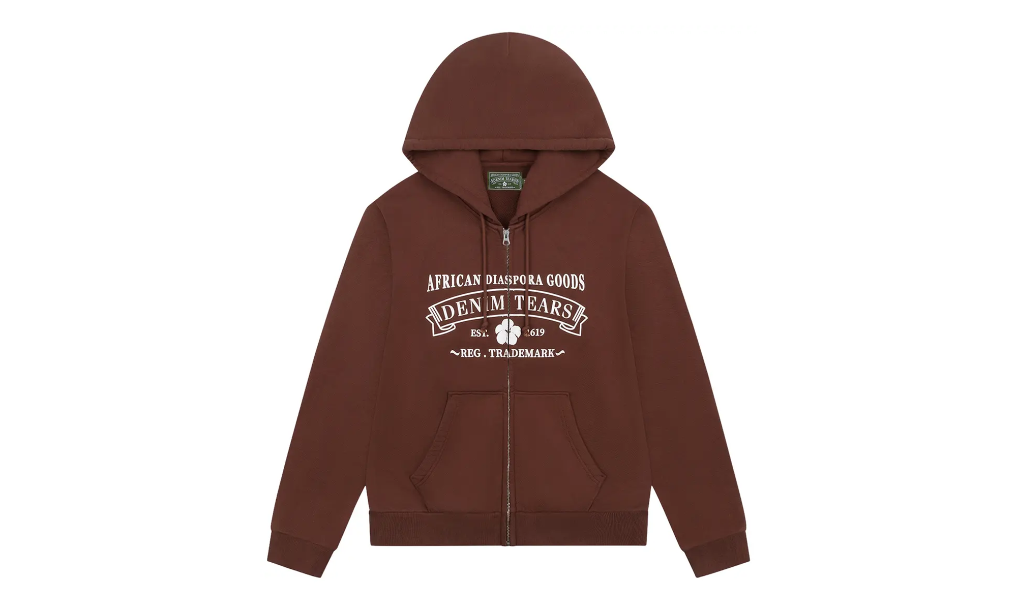 ADG Zip Hoodie "Brown" DT277