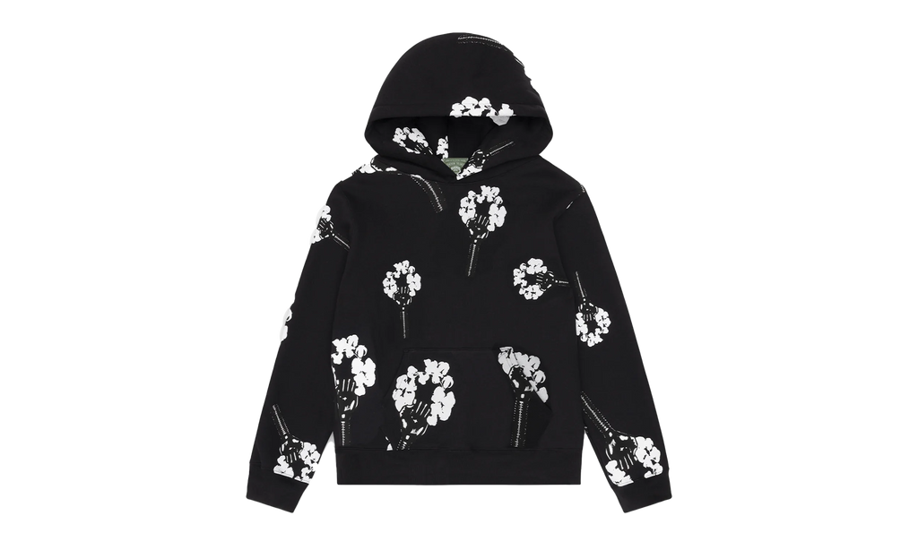Hardies Tears Fist Wreath Hoodie "Black" DT243