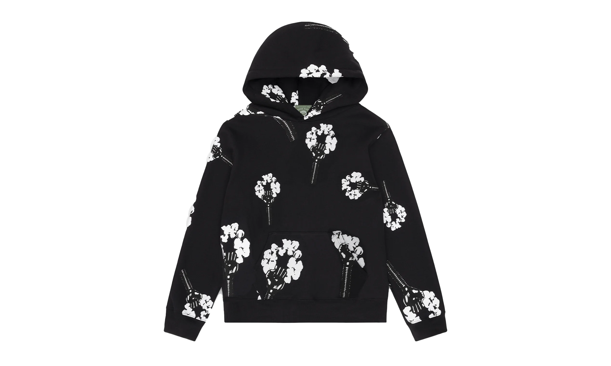 Hardies Tears Fist Wreath Hoodie "Black" DT243