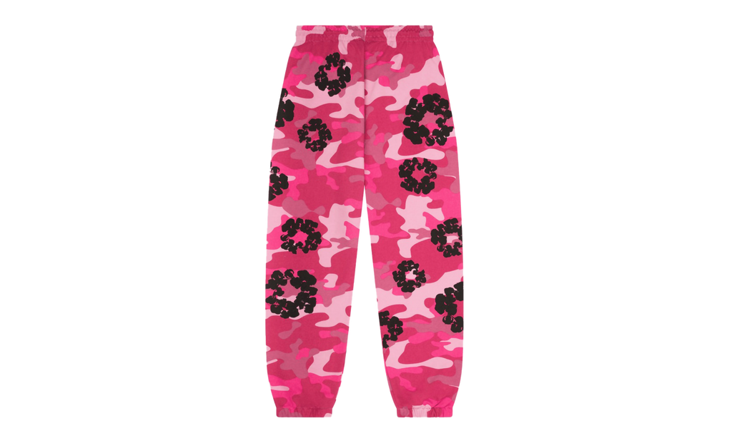 Cotton Wreath Sweatpant "Pink Camo" DT066