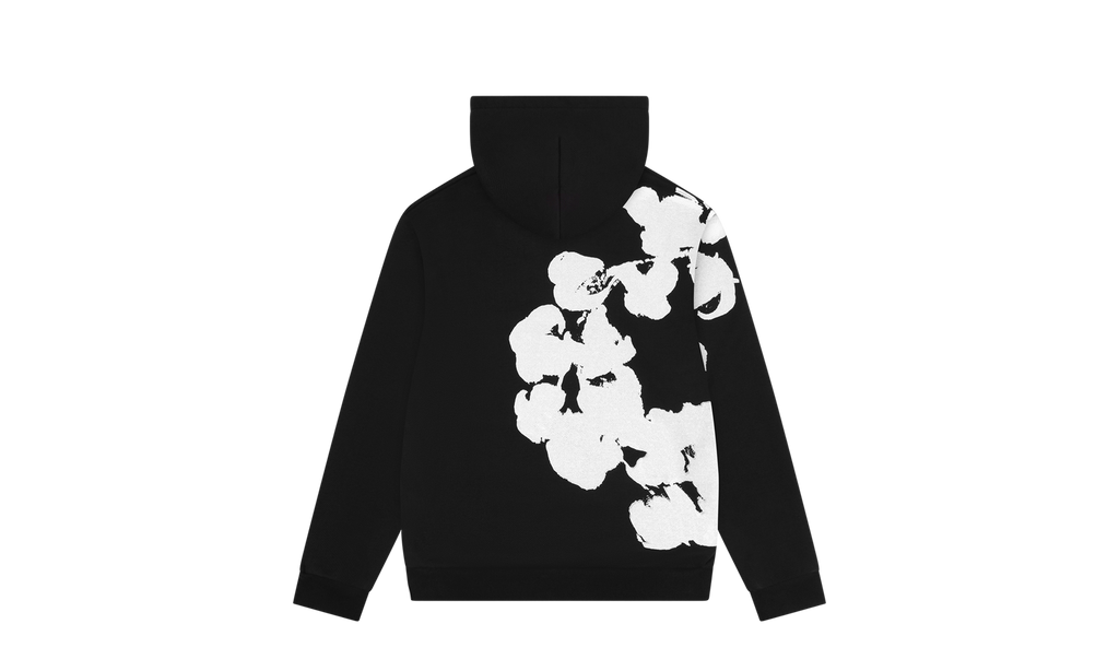 Big Cotton Wreath Sweatshirt "Black" DT093