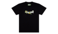 Floral Logo Short Sleeve Tee "Black" DT361