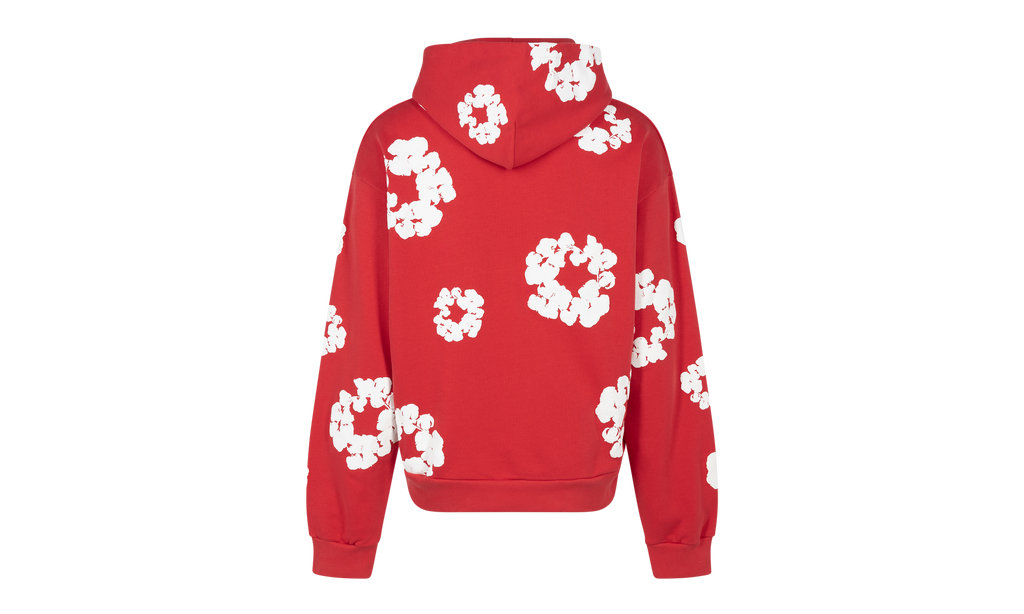 The Cotton Wreath Sweatshirt "Red" DT03