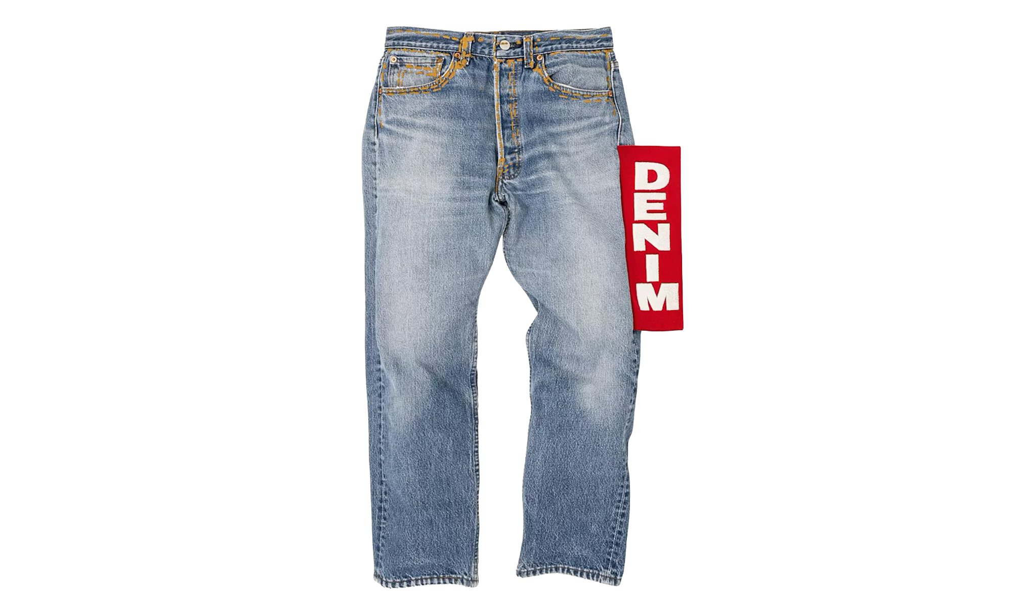 Cactus Plant Flea Market 4th of July Denim Jeans "Blue" DT311