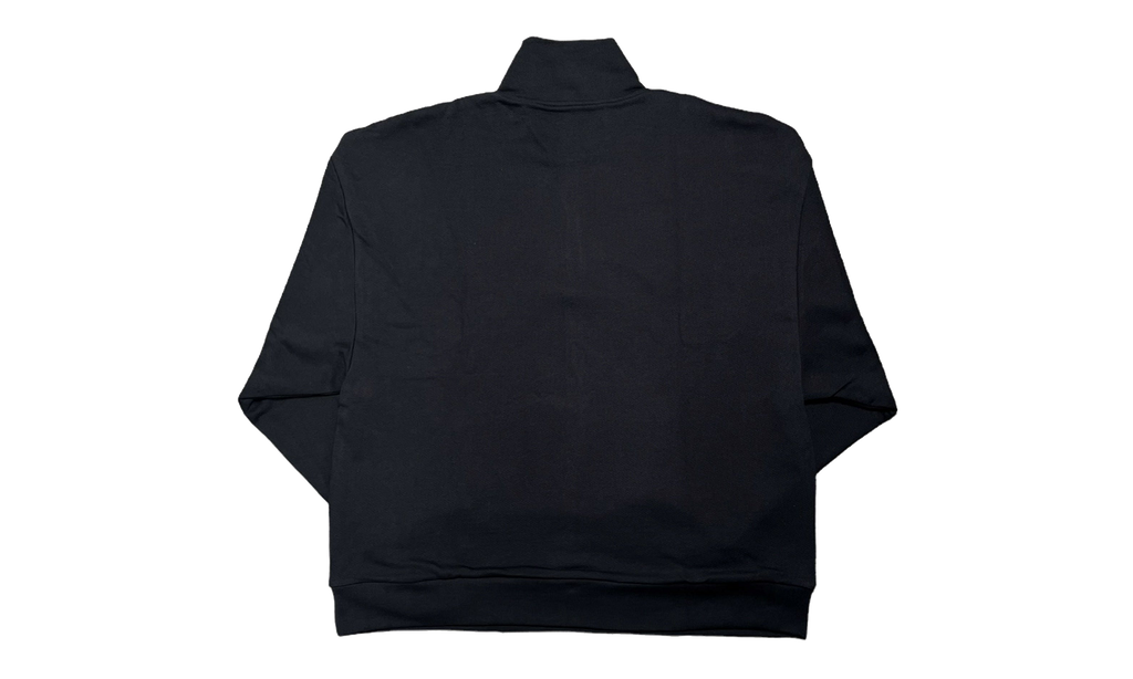 ADG Inc. Quarter Zip Sweatshirt "Navy Blue / Red" DT604