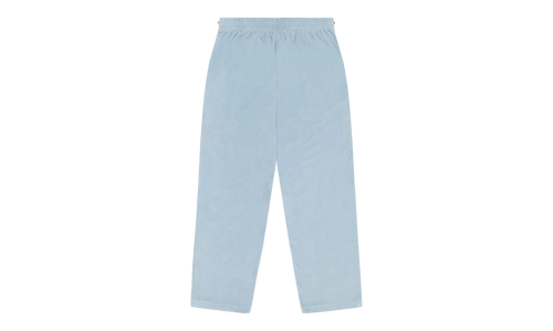 5Q Zip Velour Warmup Track Pants "Light Blue" DT434