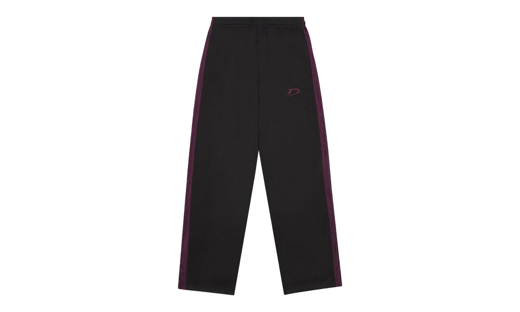 5Q Mesh Poly Practice Track Pants "Black" DT435