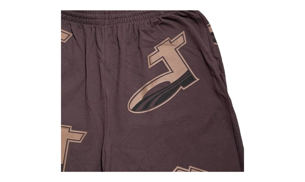 DT Pique Shorts "Brown / Tan" DT603