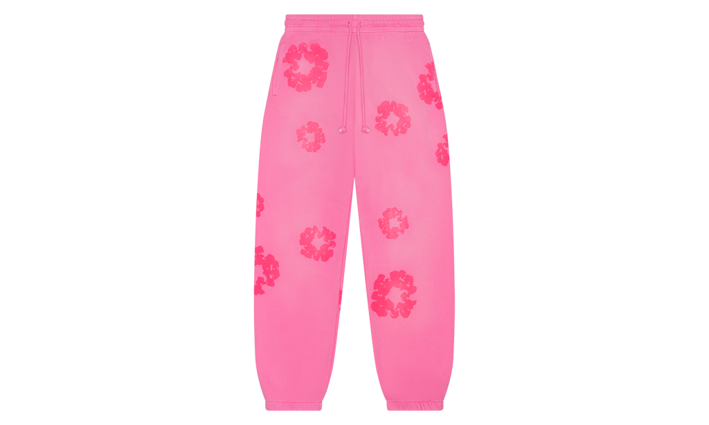 Mono Cotton Wreath Sweatpants "Pink" DT108