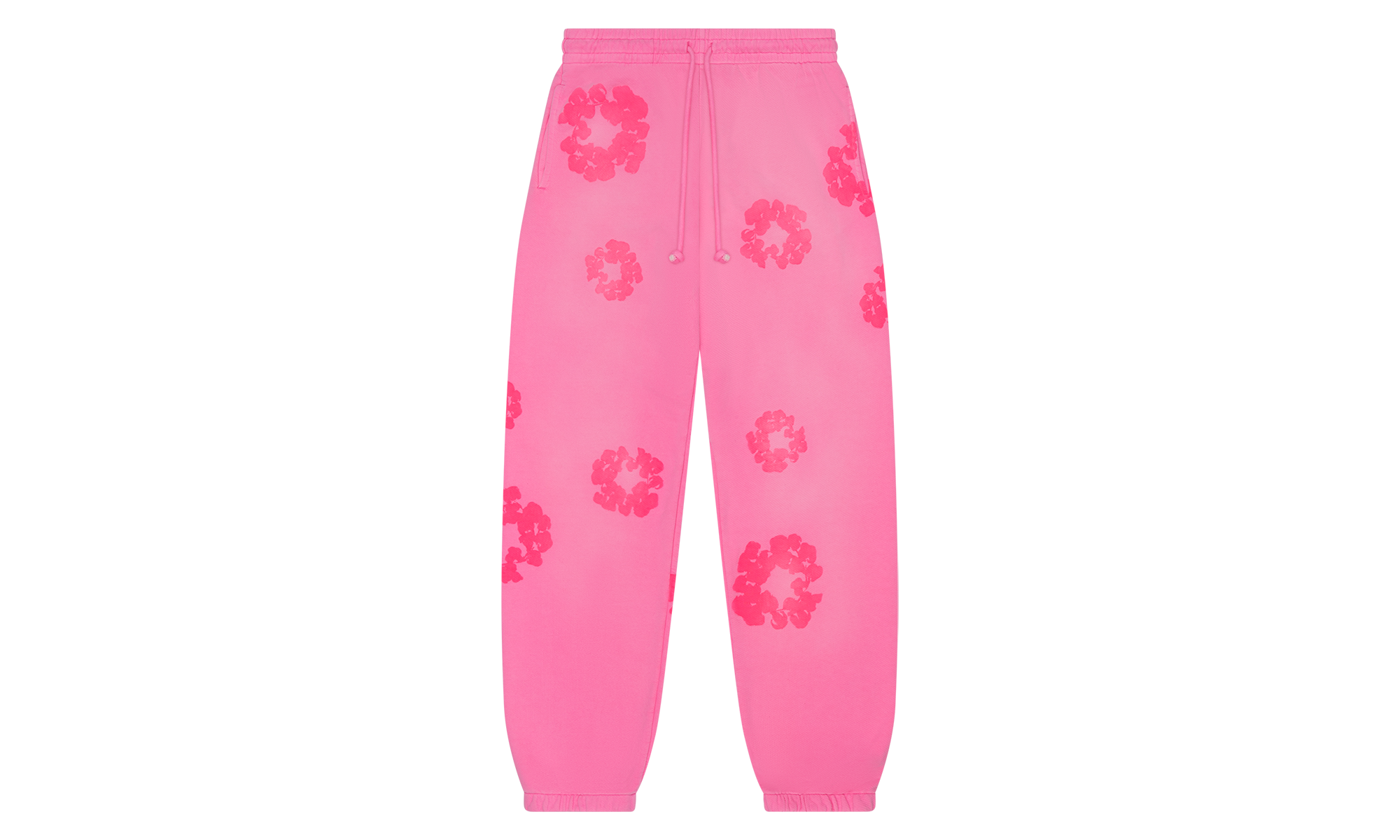 Mono Cotton Wreath Sweatpants "Pink" DT108