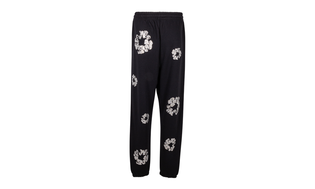 Cashmere Swarovski Cotton Wreath Sweatpants "Black" DT078