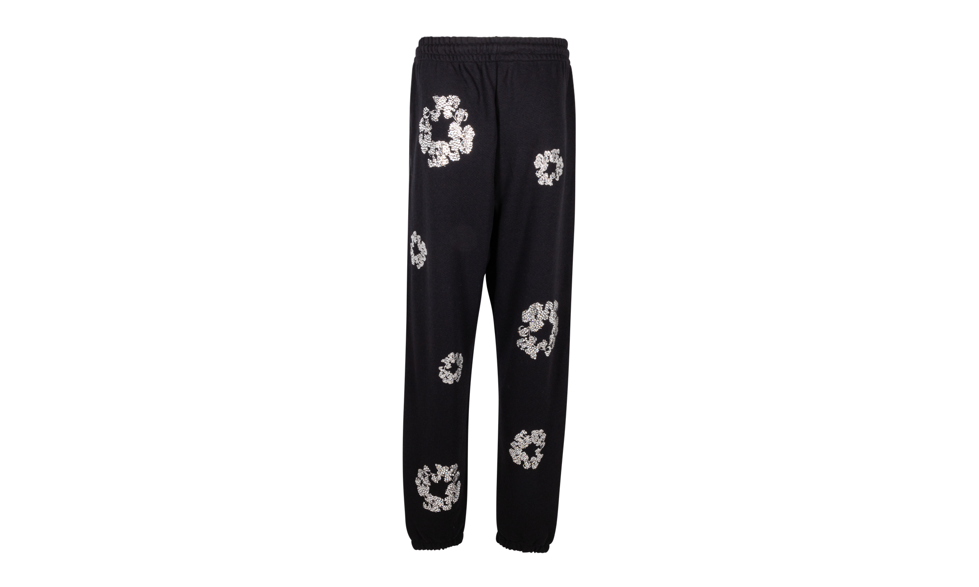 Cashmere Swarovski Cotton Wreath Sweatpants "Black" DT078