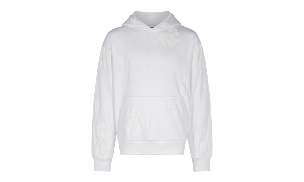 Mono Cotton Wreath Sweatshirt "White" DT033