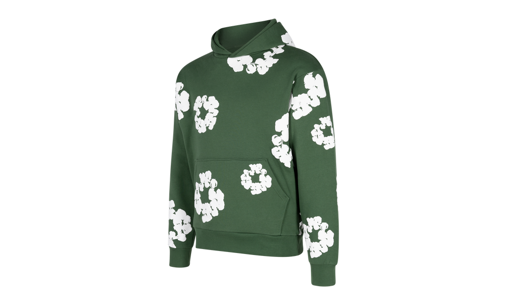 The Cotton Wreath Sweatshirt "Green" DT023