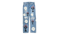 Levi's 501 Virgil Abloh Printed Jeans "Message in a Tear - Indigo" DT306
