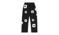 Cotton Wreath Baggy Sweatpants "Black" DT159