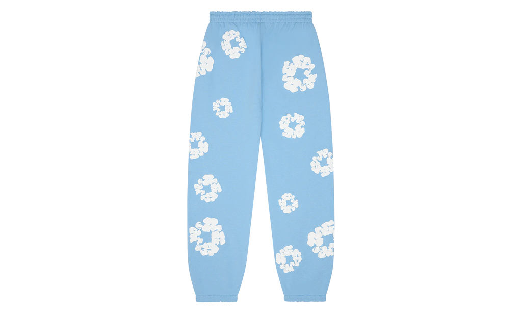 Cotton Wreath Sweatpants "Light Blue" DT261