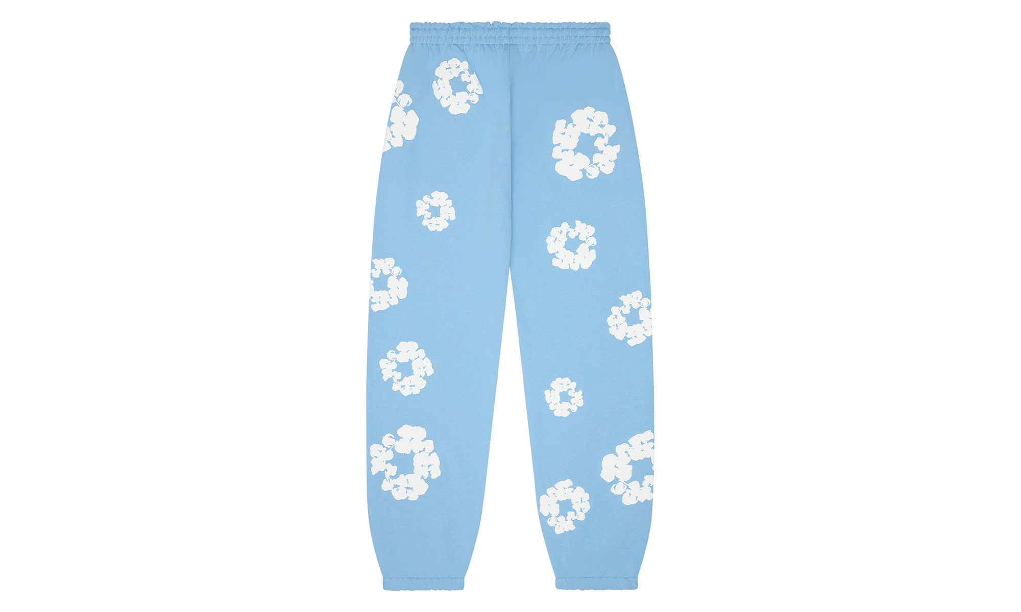 Cotton Wreath Sweatpants "Light Blue" DT261