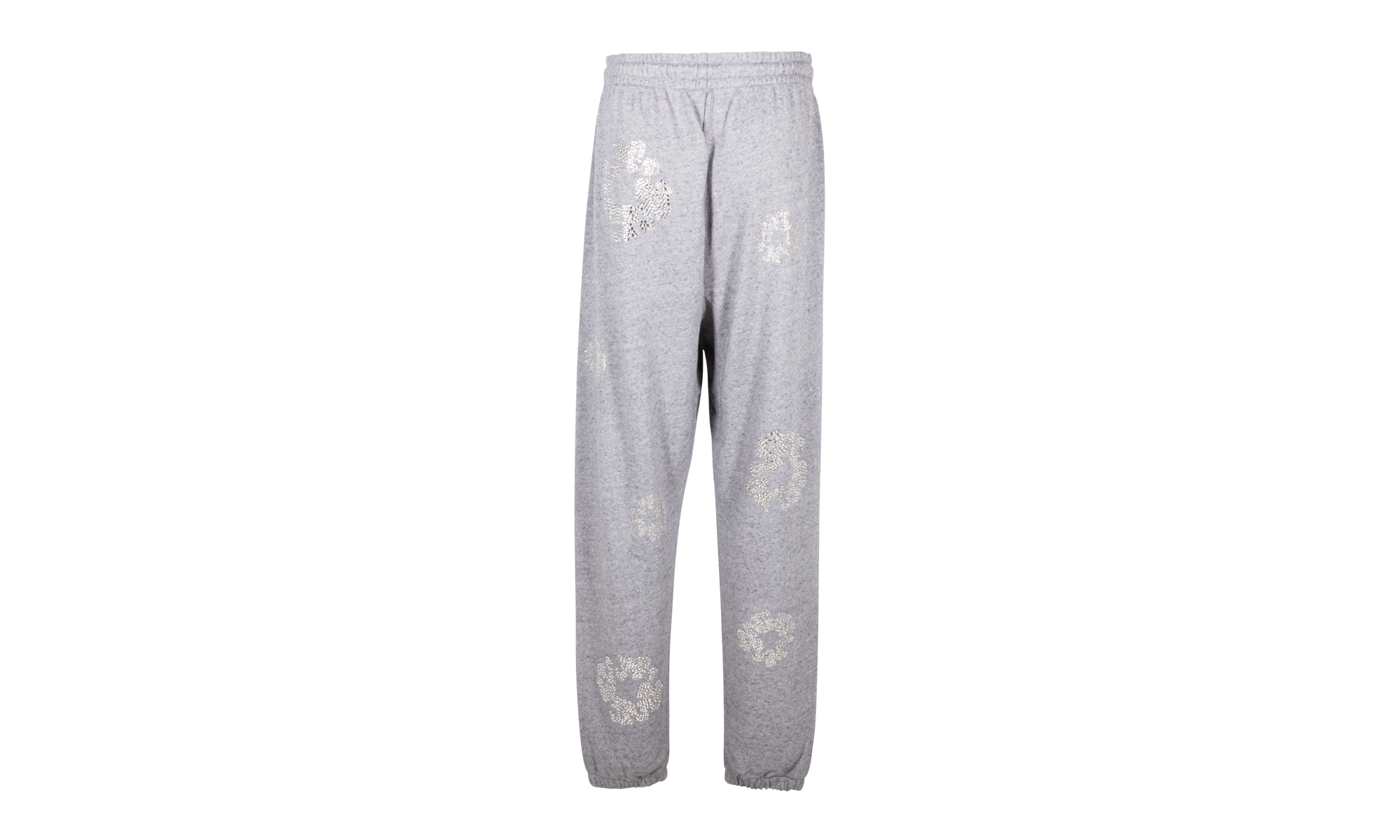 Cashmere Swarovski Cotton Wreath Sweatpants "Grey" DT079