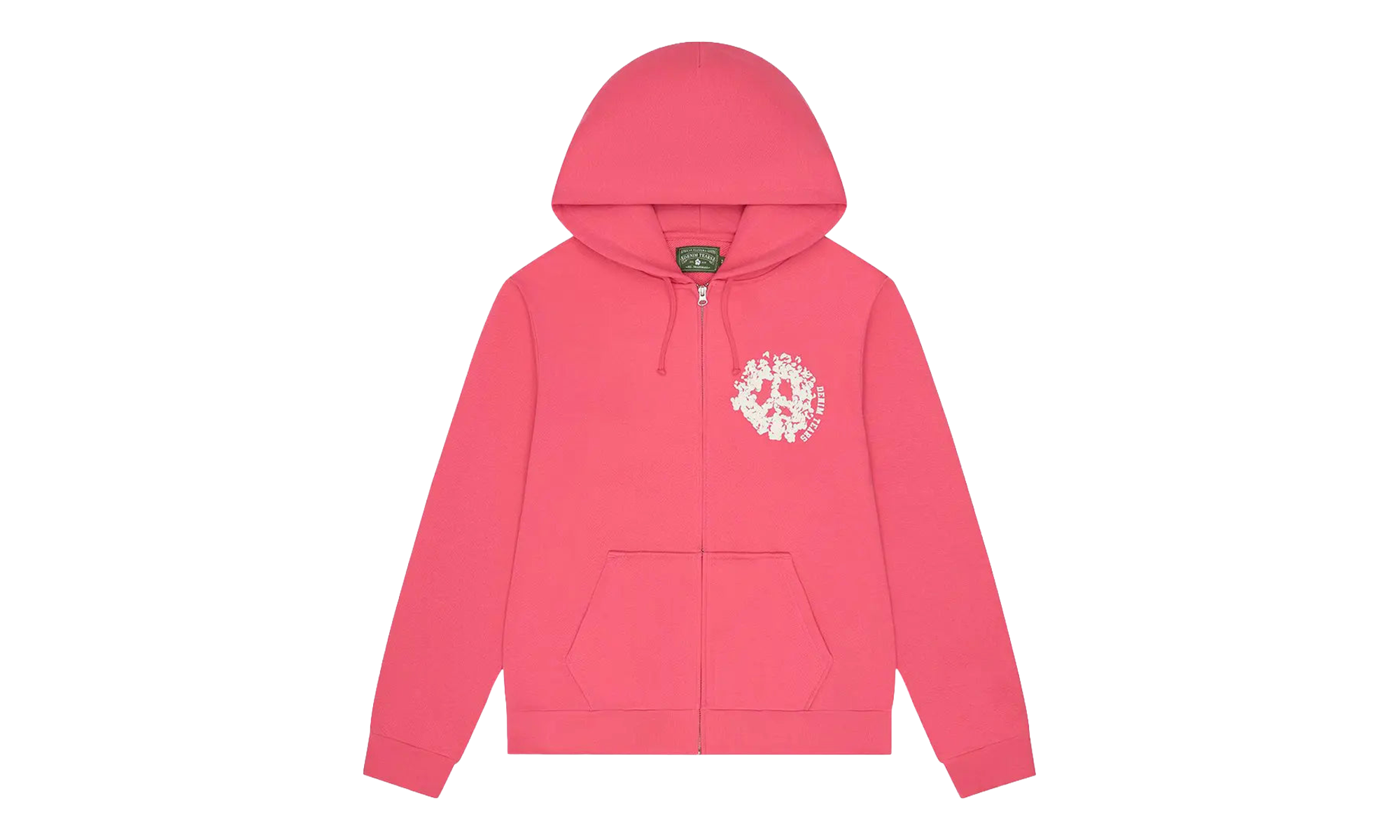 Denim University Zip Hoodie "Pink" DT426