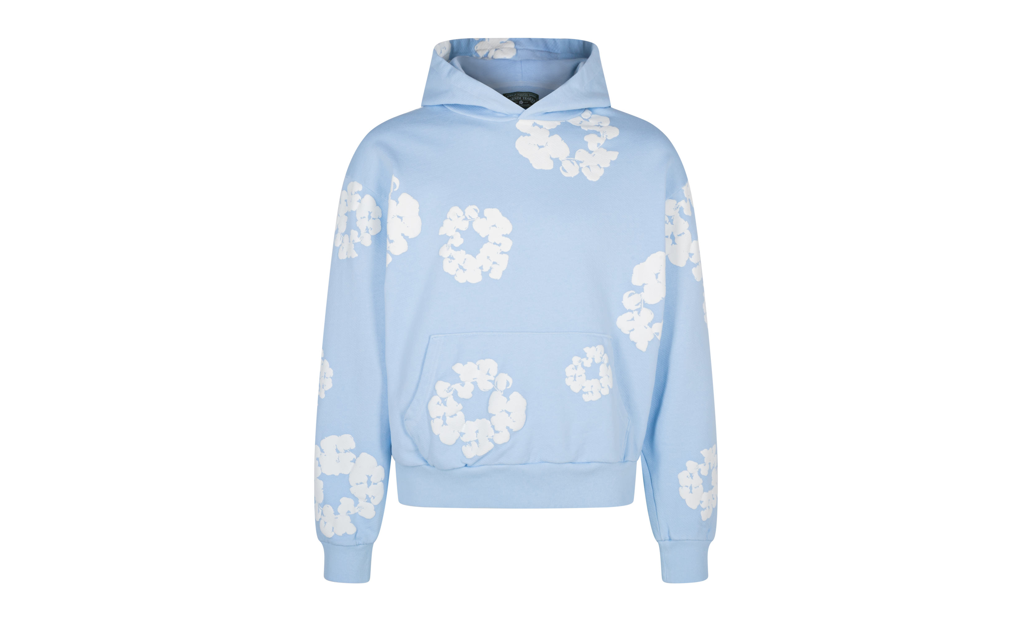 The Cotton Wreath Sweatshirt "Powder Blue" DT086