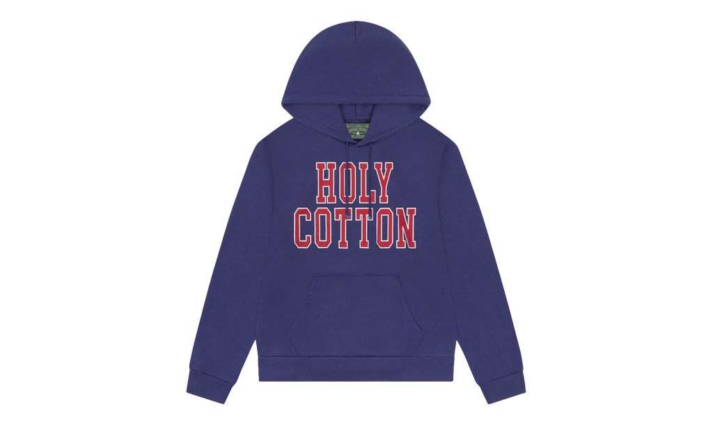 Holy Cotton Pullover Hoodie "Navy" DT584