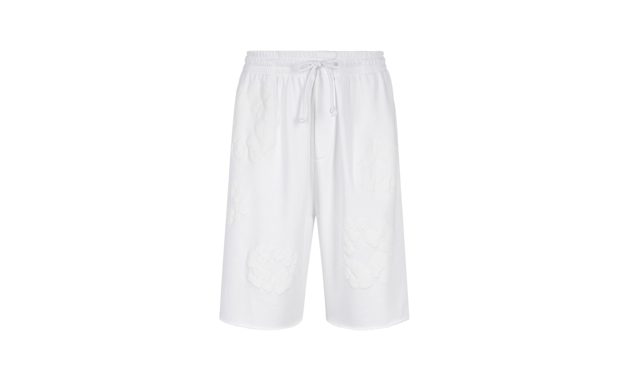 Mono Cotton Wreath Shorts "White" DT034