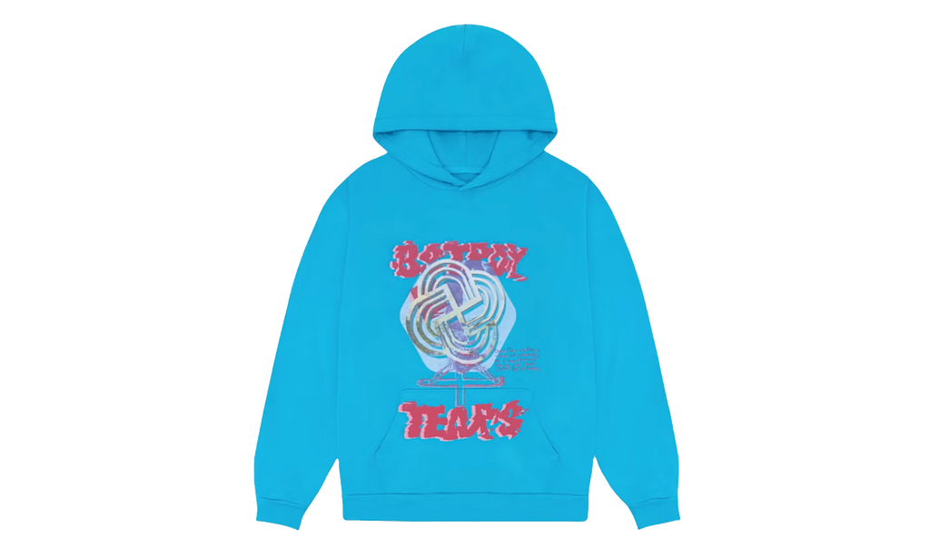 Bstroy Tears Hoodie "Blue" DT524