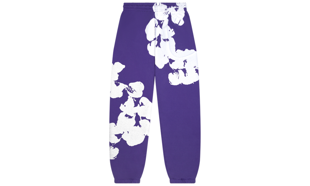 Big Cotton Wreath Sweatpants "Purple" DT095