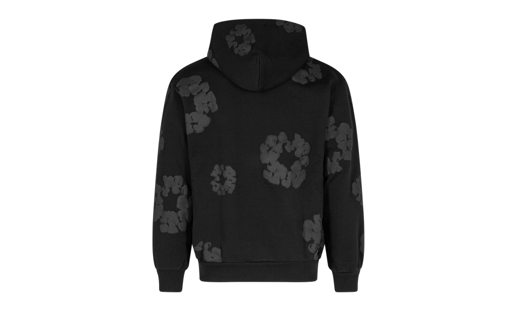 Mono Cotton Wreath Sweatshirt "Black" DT024