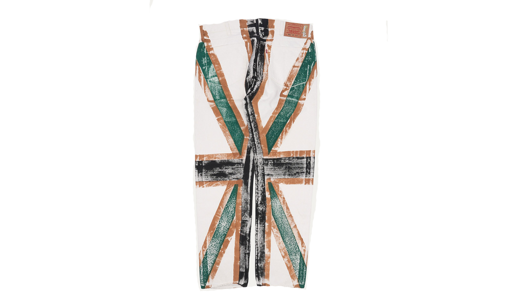 Union Jack Jeans "White" DT227