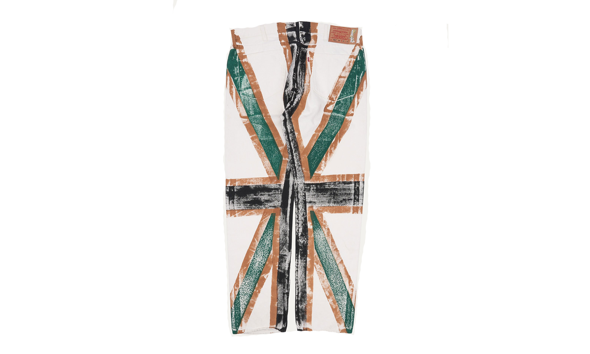 Union Jack Jeans "White" DT227