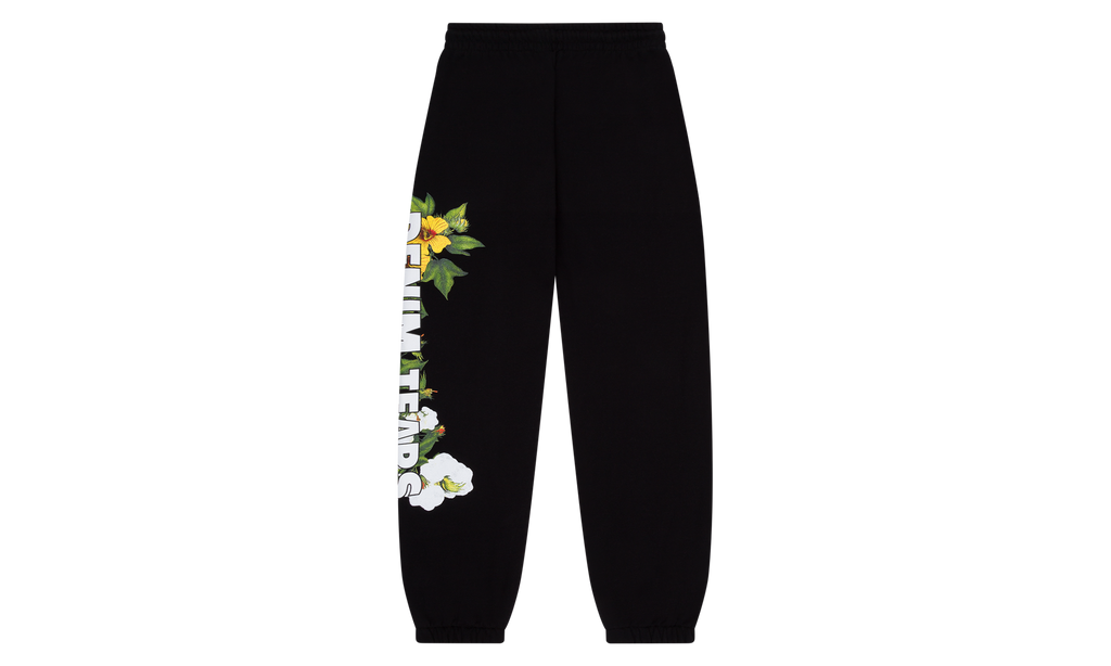 Floral Logo Sweatpant "Black" DT264