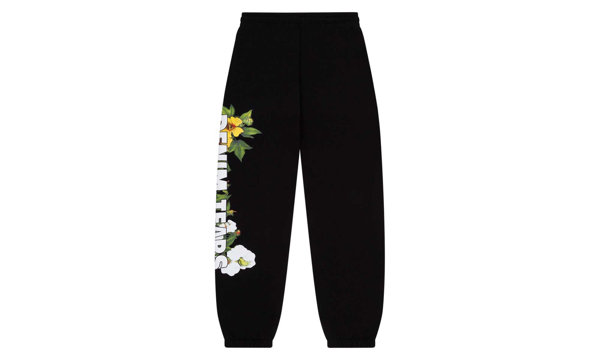 Floral Logo Sweatpant "Black" DT264
