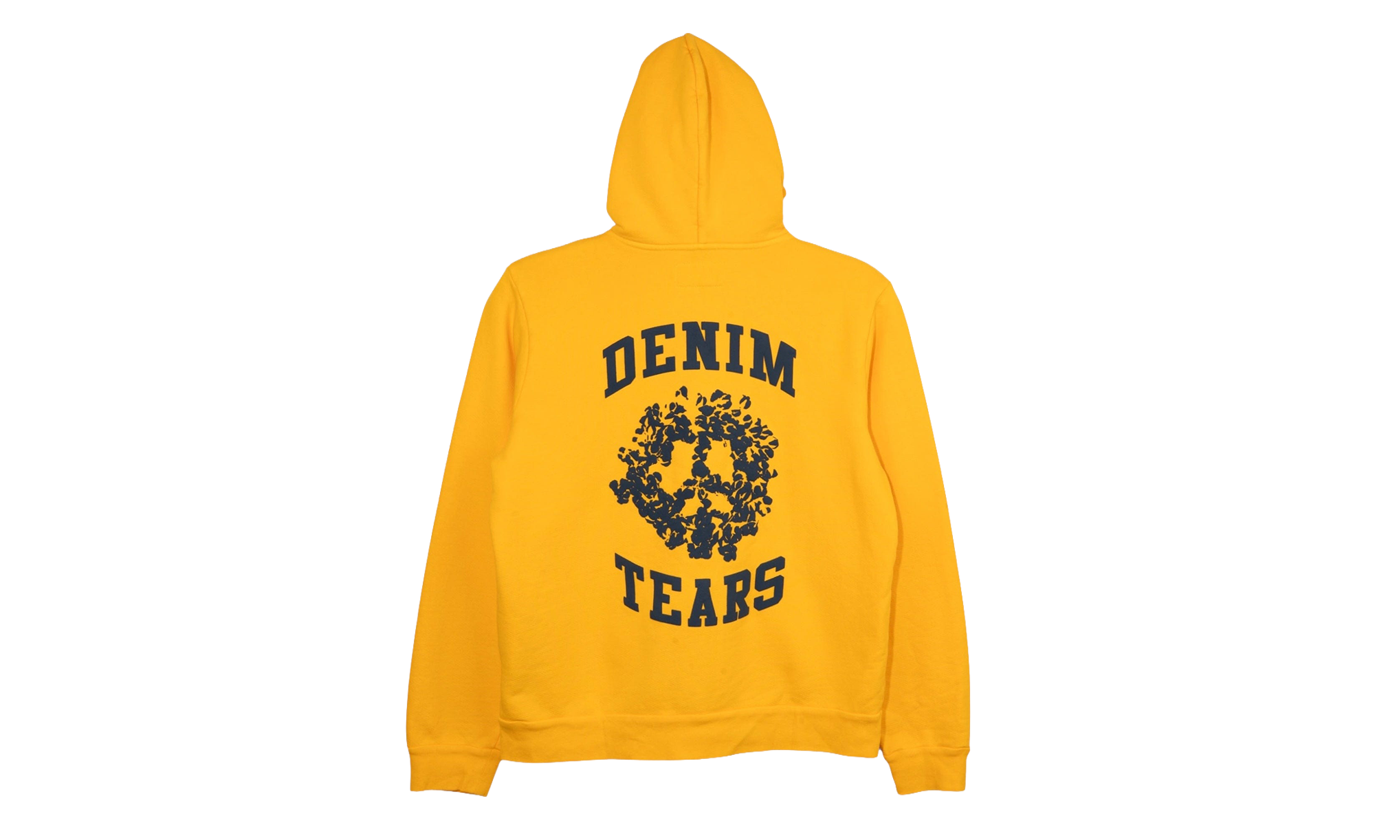University Logo Zip Up Hooded Sweatshirt "Yellow" DT366