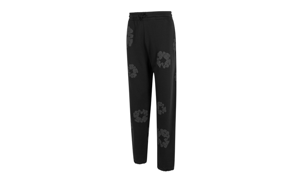 Mono Cotton Wreath Sweatpants "Black" DT025