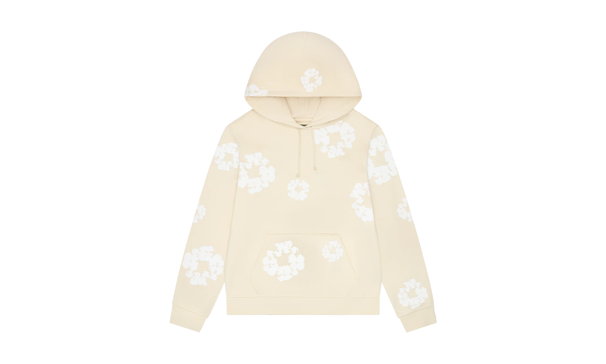 Cotton Wreath Hoodie "Oatmeal" DT254