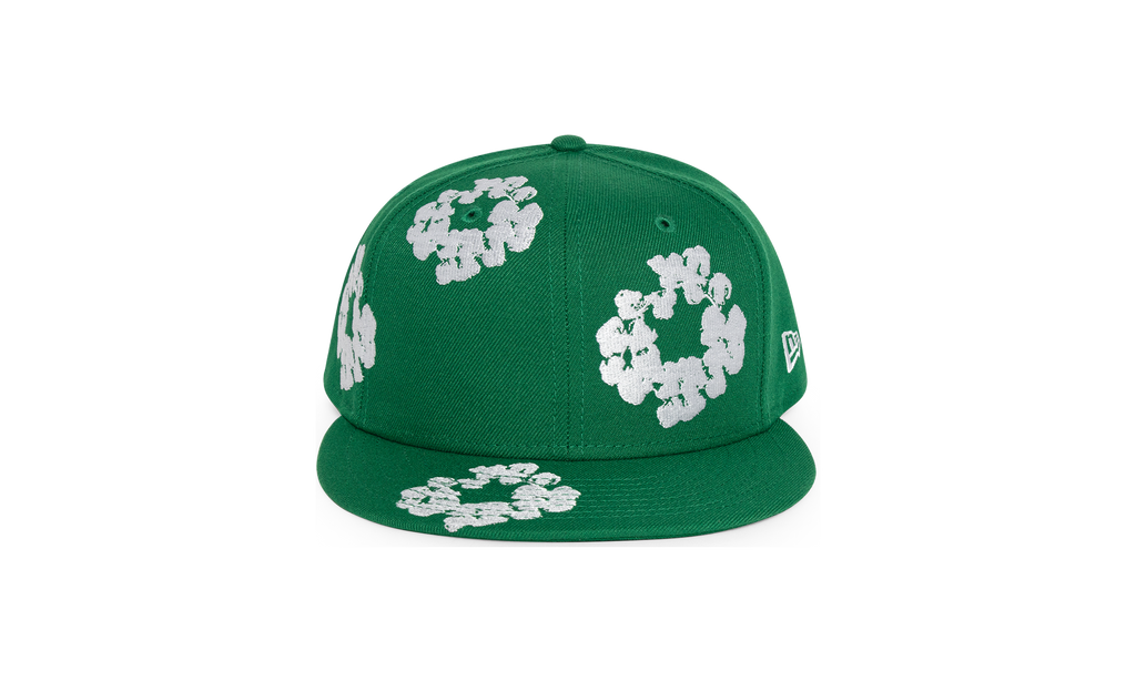 New Era Cotton Wreath 59/50 Cap "Green" DT237