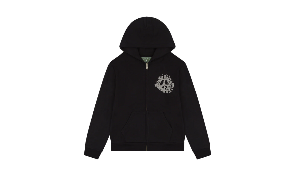 Denim University Zip Hoodie "Black" DT197