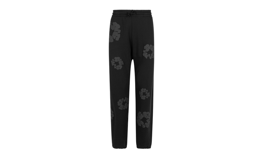 Mono Cotton Wreath Sweatpants "Black" DT025