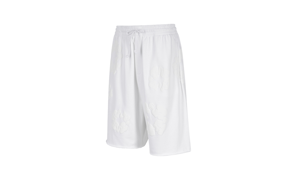 Mono Cotton Wreath Shorts "White" DT034