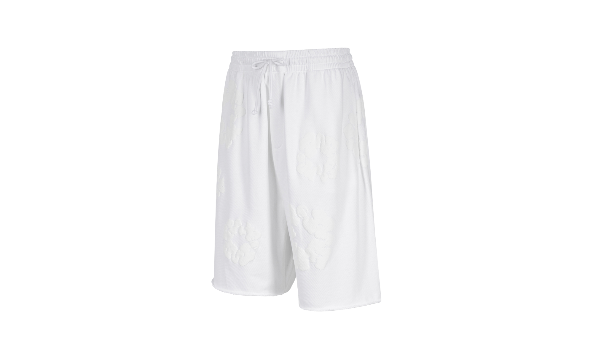 Mono Cotton Wreath Shorts "White" DT034